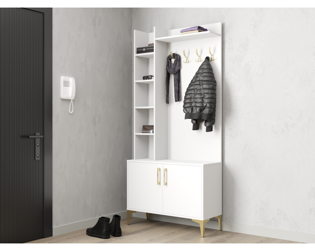 Прихожая Пекин белый