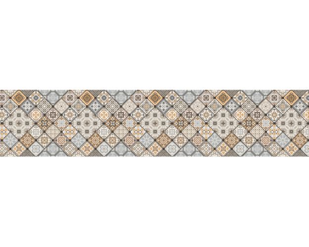 Фартук для кухни КМ 423 Плитка Ромбы