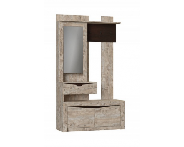 Прихожая Хилтон (Дуб юкон/Гранж) в Новосибирске