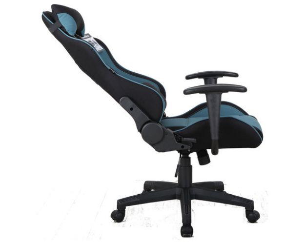 Кресло компьютерное BRABIX GT Racer GM-100 (черный, голубой)