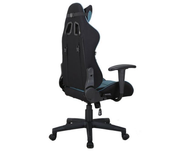 Кресло компьютерное BRABIX GT Racer GM-100 (черный, голубой)