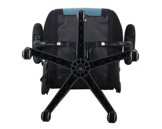 Кресло компьютерное BRABIX GT Racer GM-100 (черный, голубой)