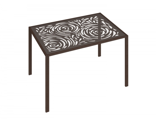 Стол обеденный Роза Ст102 черный