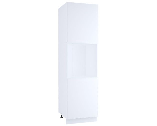 Модульная кухня Мемфис Комплектация 2 (Белый/Японский шелк/Белый софт)