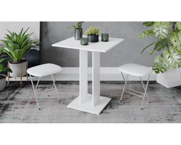 Стол обеденный Анкона тип 1 белый