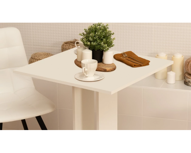 Стол обеденный Анкона тип 1 белый