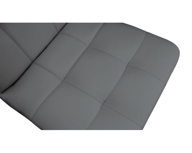 Стул «Аспен» К1С Белый/Кожзам Polo Graphite