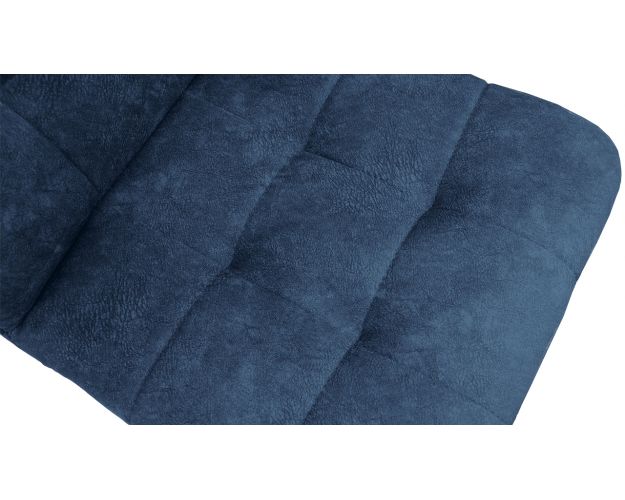 Стул «Аспен» К3 Черный муар/Микровелюр Wellmart Blue