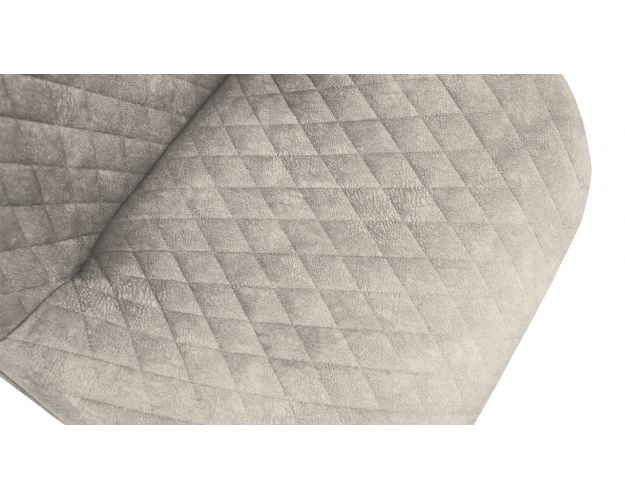 Стул «Оливер» К3 Черный/Микровелюр Wellmart Dark Beige