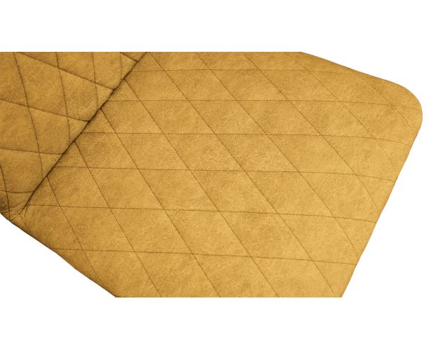 Стул «Стенли» К1С Черный муар/Микровелюр Duna Curcuma