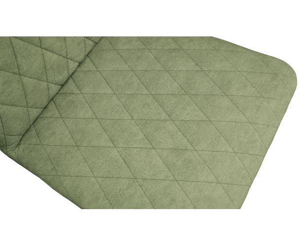 Стул «Стенли» К1С Белый/Микровелюр Duna Olive