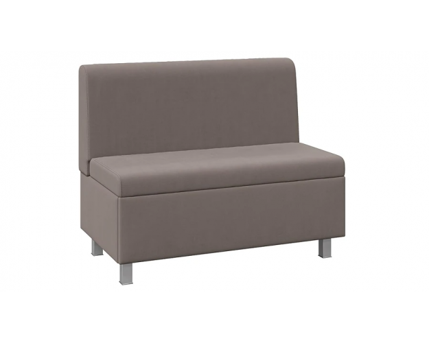 Диван прямой большой Каир исп.2 велюр Camaro 05 мокко