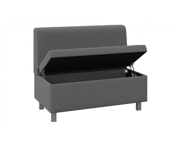 Диван прямой большой Каир исп.2 велюр Camaro 18 серый